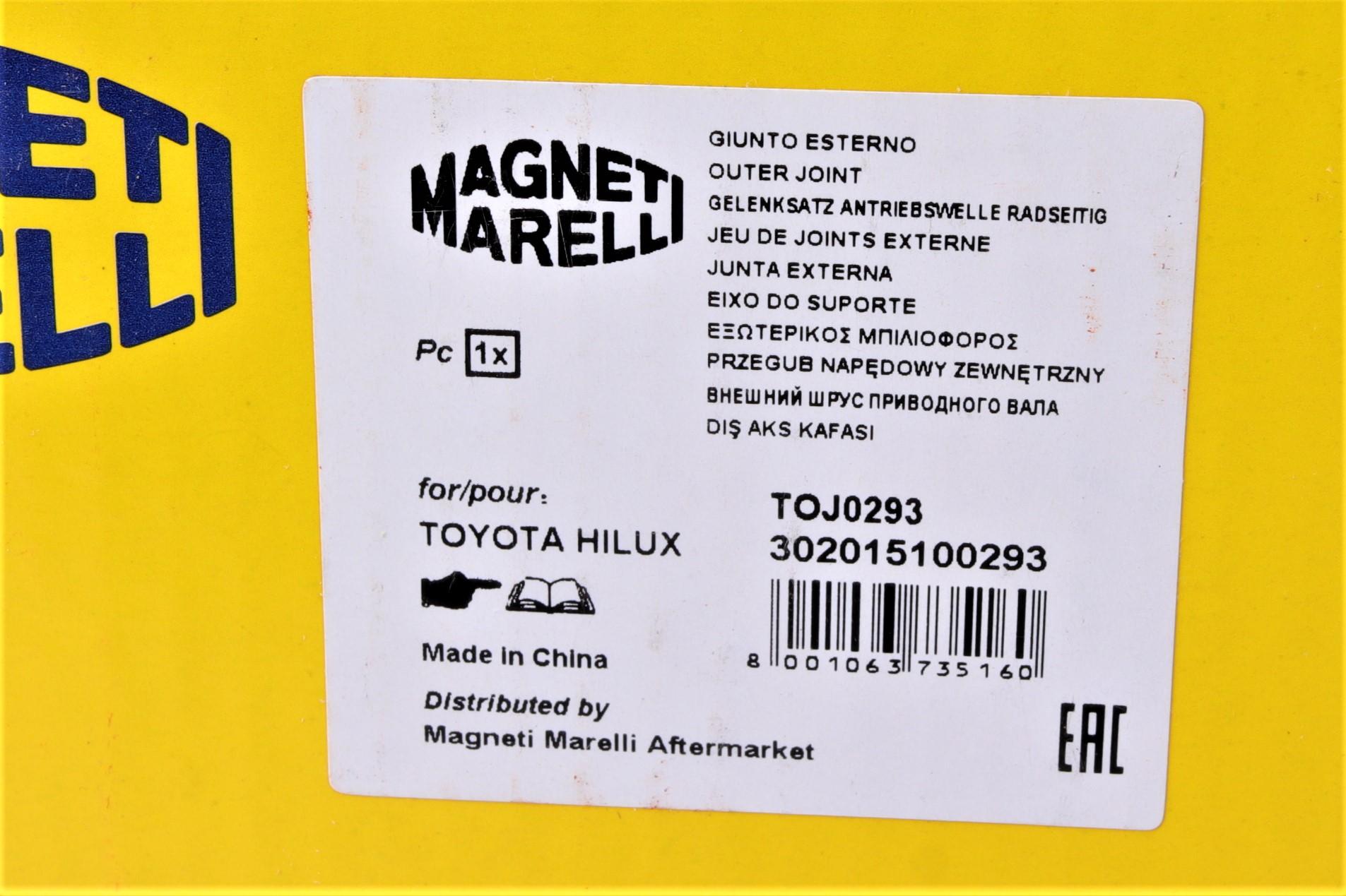 302015100293 MAGNETI MARELLI